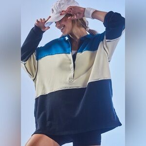 Free People FP Movement Freda‎ Polo Tunic XL